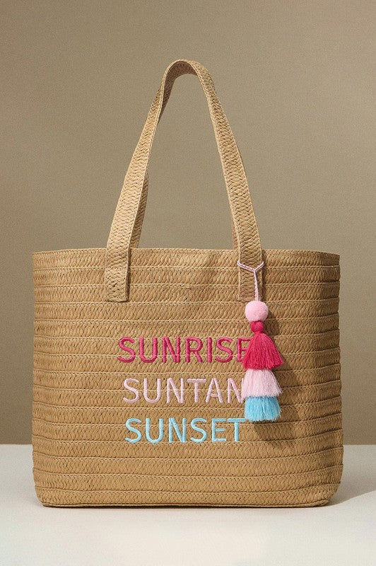 Lara | Sunrise beach bag