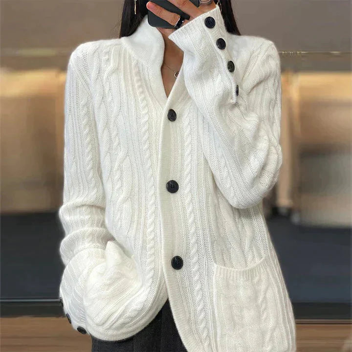Mathilda™ - White Cardigan