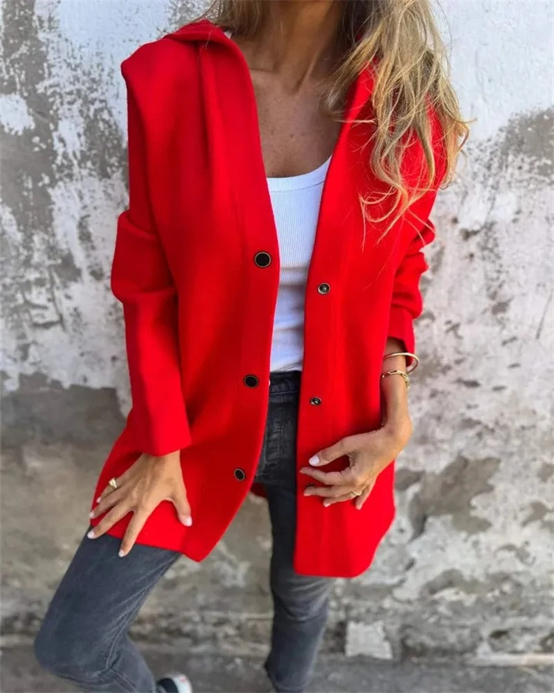 Karla | Comfortable hoodie cardigan