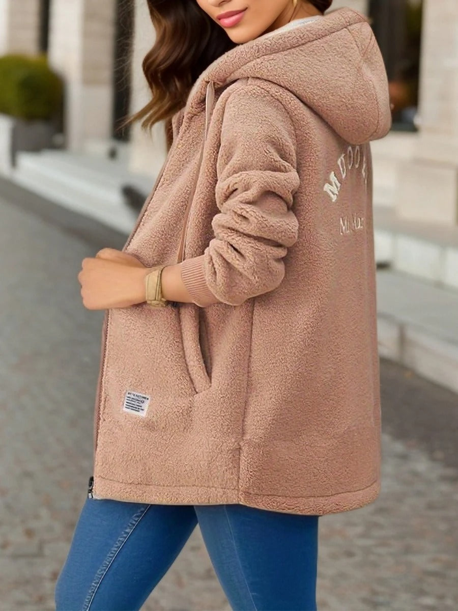 Maria | Warm teddy coat