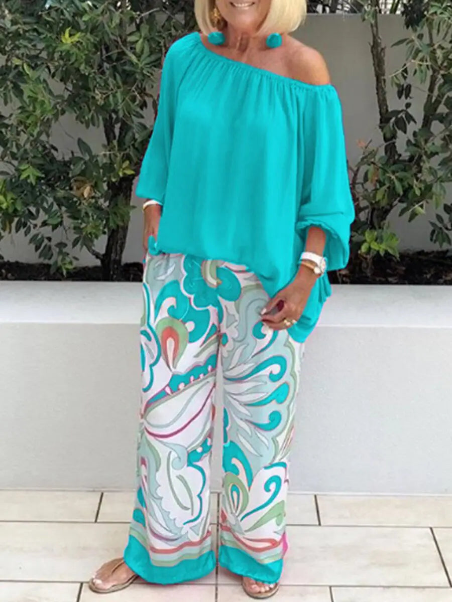 Elaina™ - Loose-fitting wide-leg trousers