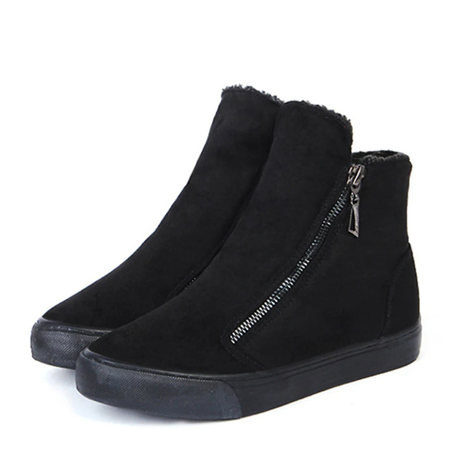 Frieda | Stylish ankle boots with zipper