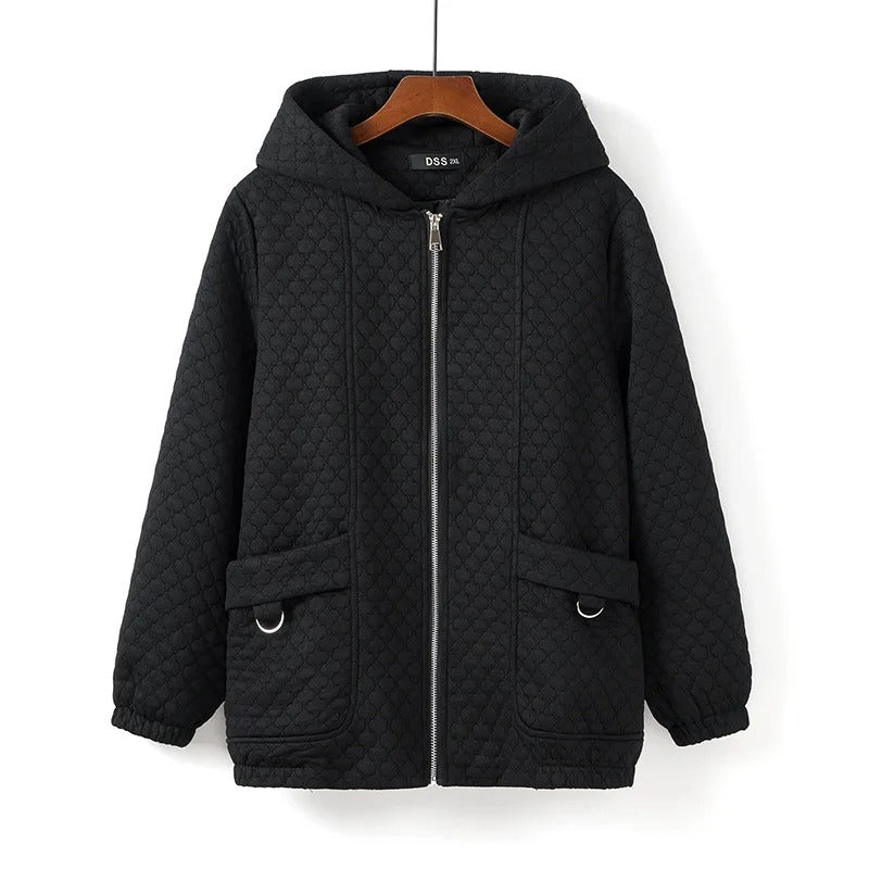 Adler™ – Padded quilted jacket with hood