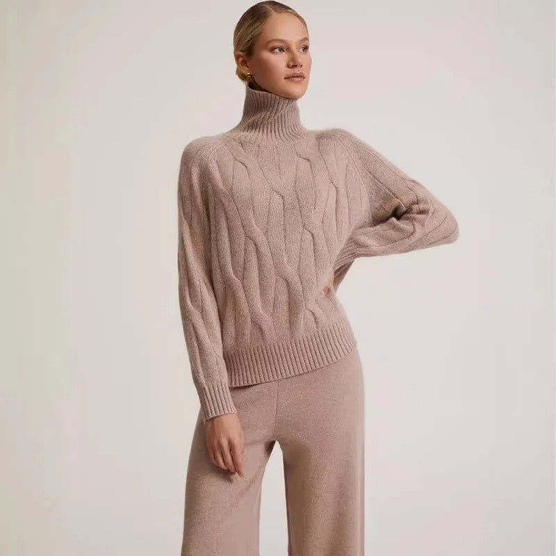 Theresa | Cashmere turtleneck sweater