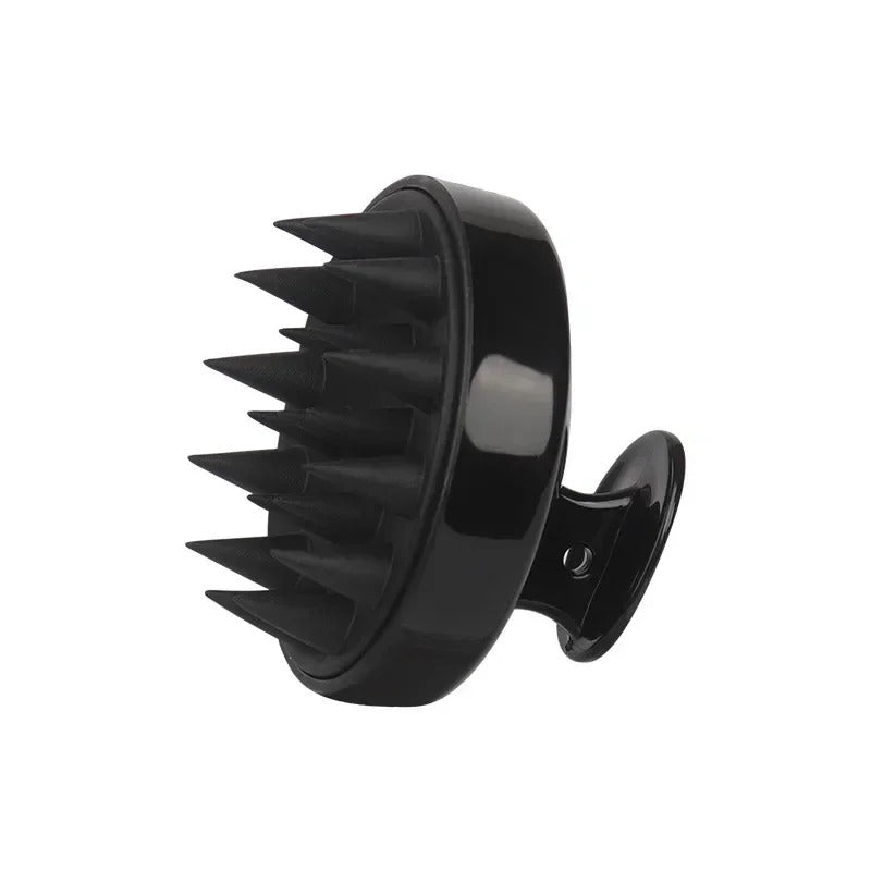 Silicone shampoo brush and scalp massage comb