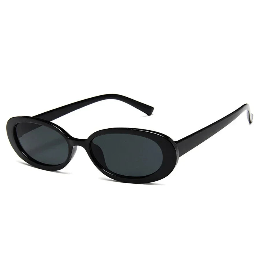 Retro sunglasses with clear lenses, vintage-inspired design
