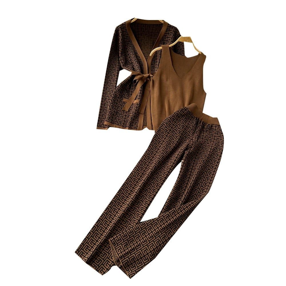 Harmony™ - Three-piece knitted Coordinates Winter Set