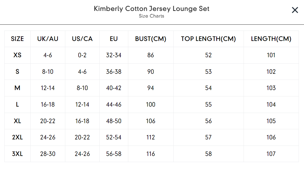 Kimberly™ - Cotton jersey lounge set
