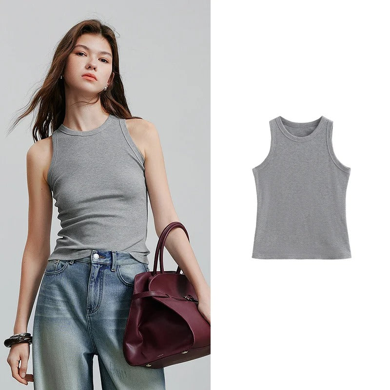 Frieda | Sleeveless ribbed top