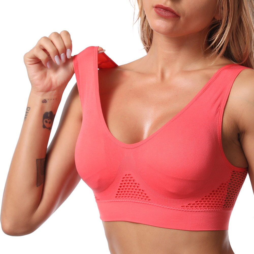 Gerta™ - Ultra-breathable suspension bra