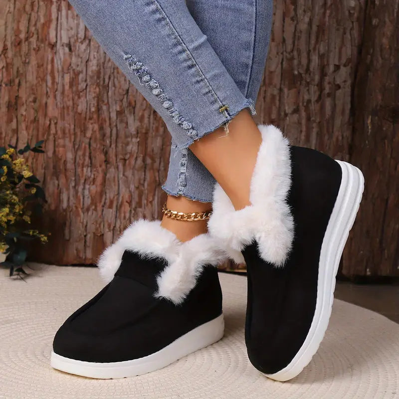 Billie™ - Simple fluffy snow boots
