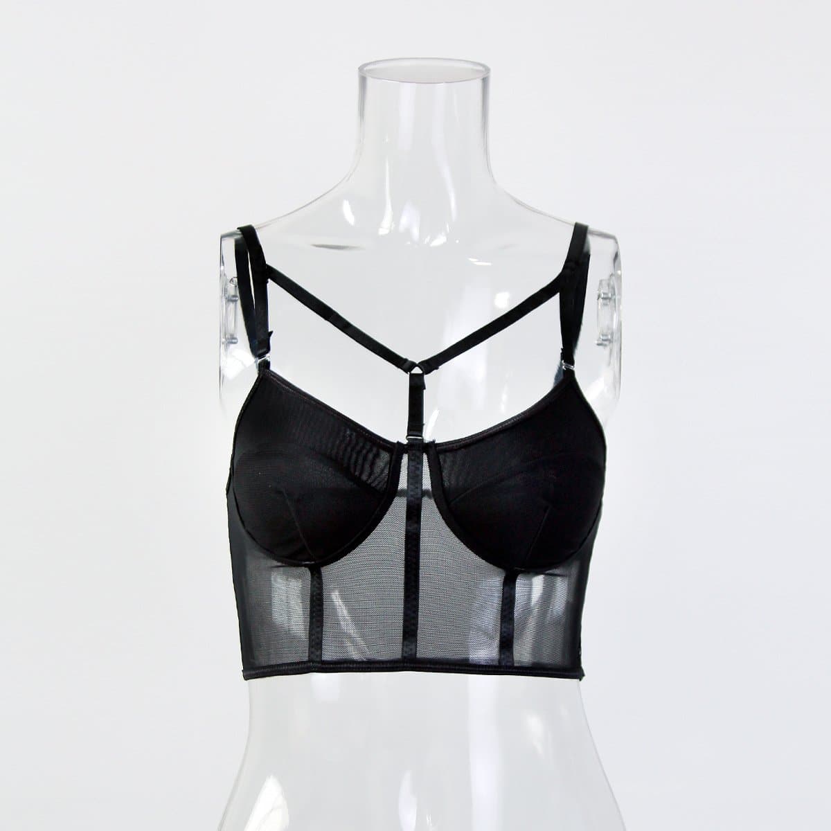 Els™ - Mesh backless cami top