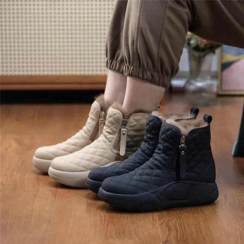Elle™ - Warm, thick-soled snow boots for women 