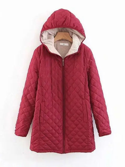 Theresa | Warm quilted jacket with hood