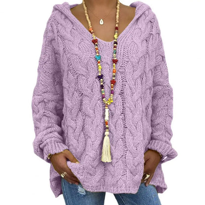 Anneliese™ - The ultimate cozy knitted hoodie