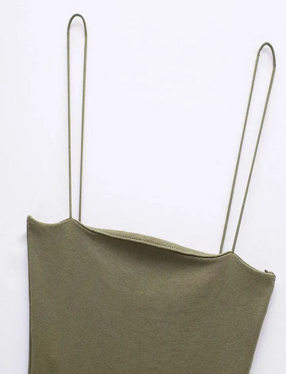 Sophia™ poplin mini dress with puff sleeves