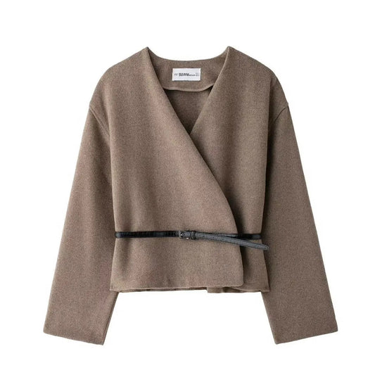 Maria | Elegant wrap jacket