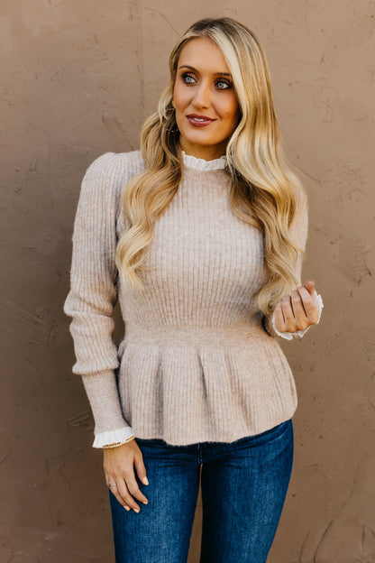 Kate™ - Ruffled Peplum Sweater