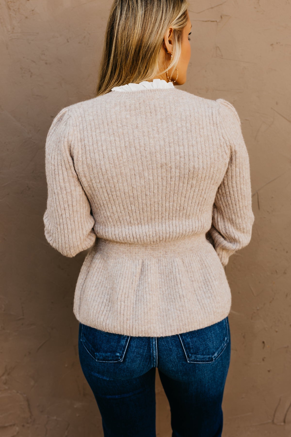 Kate™ - Ruffled Peplum Sweater