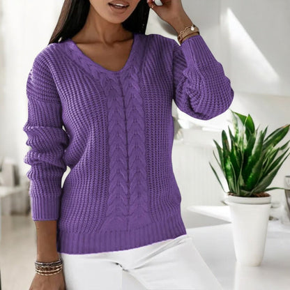 Cozy Scandinavian knit sweater for everyday style 