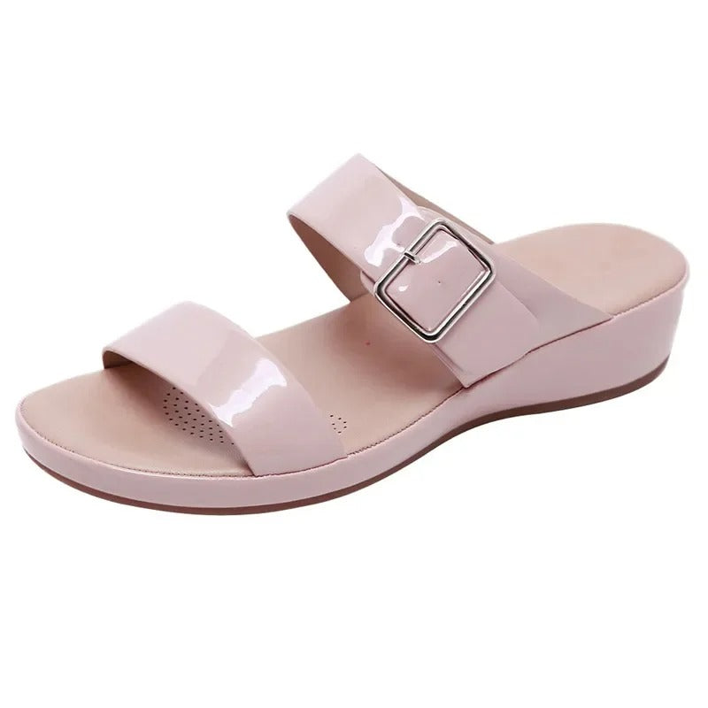 Leni | Comfortable wedge heel sandal