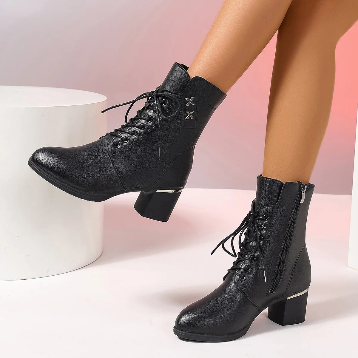 Anja™ - Lace-up boots for self-confidence