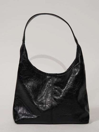 Julia | Luxurious vintage shoulder bag made of Sienna leather