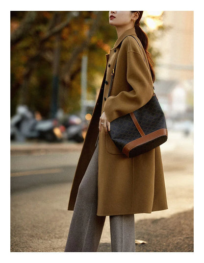 Frieda | Classic wool coat with pockets