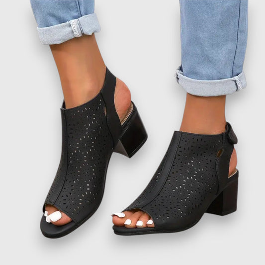 Julia | Elegant women's summer shoes, lightweight open sandals