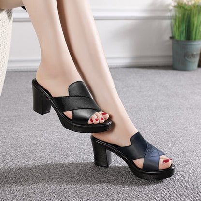 Dorothy™ - Women's Chunky Platform High Heel Sandals