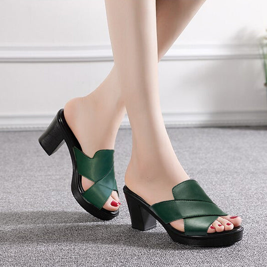 Dorothy™ - Women's Chunky Platform High Heel Sandals