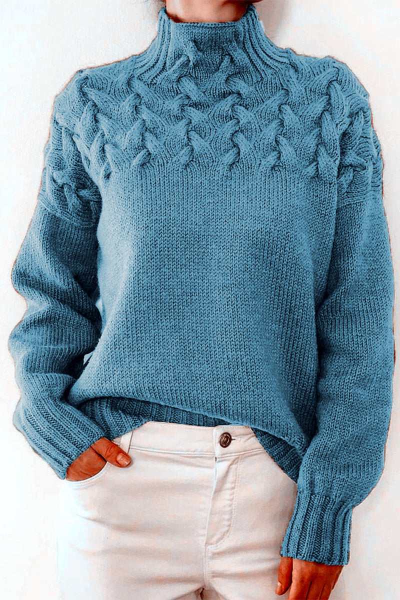 Karlene™ | Casual turtleneck sweaters made of sturdy fabric