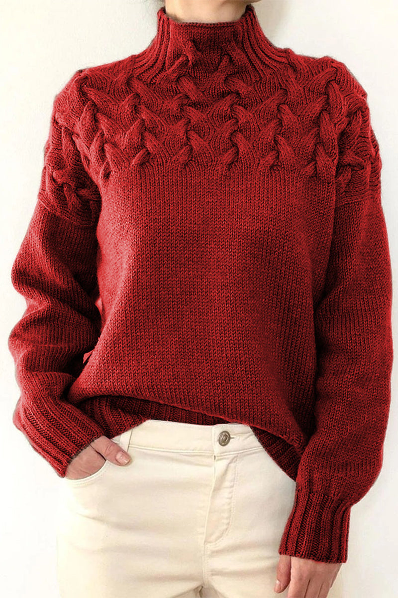 Karlene™ | Casual turtleneck sweaters made of sturdy fabric