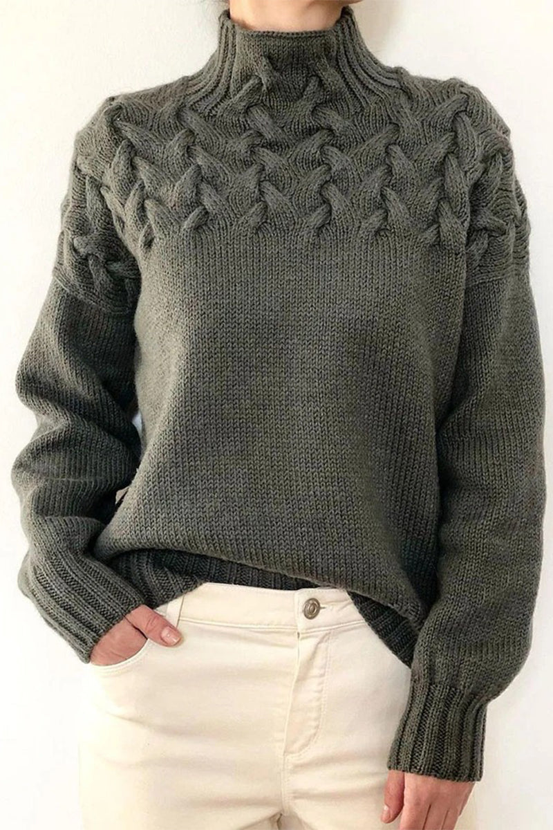 Karlene™ | Casual turtleneck sweaters made of sturdy fabric