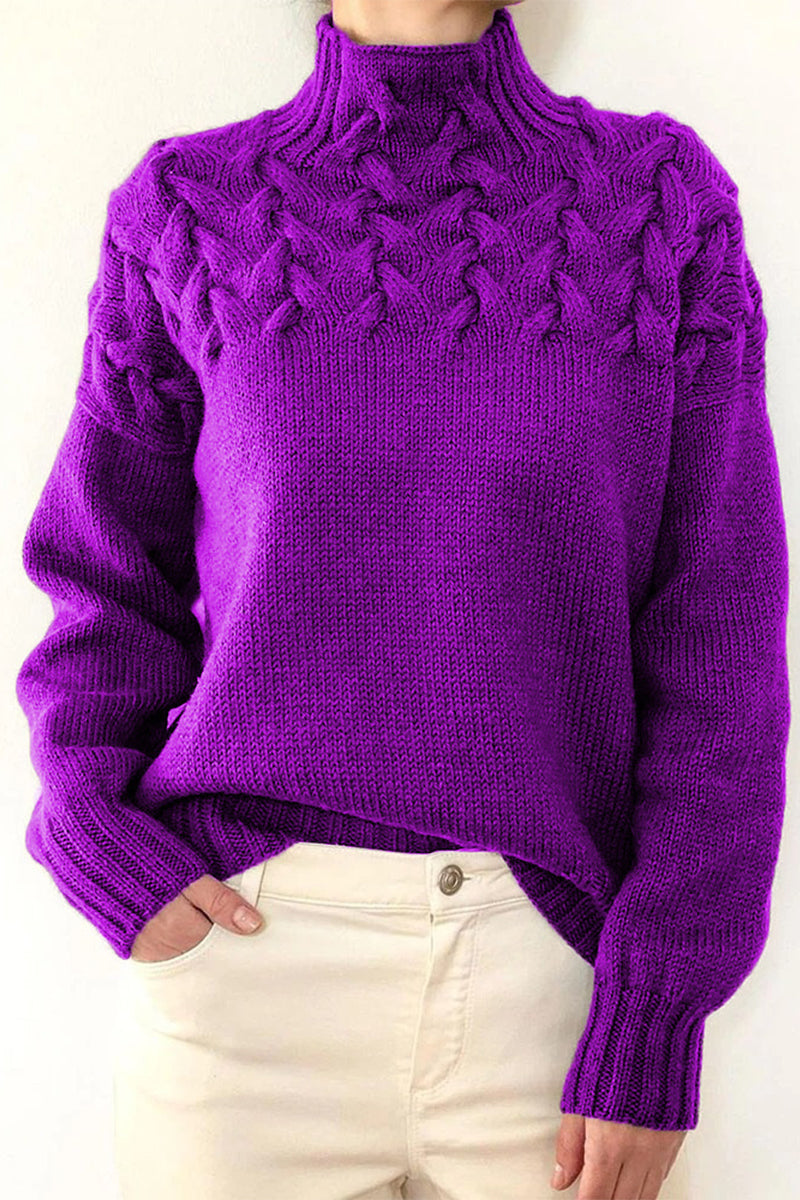 Karlene™ | Casual turtleneck sweaters made of sturdy fabric