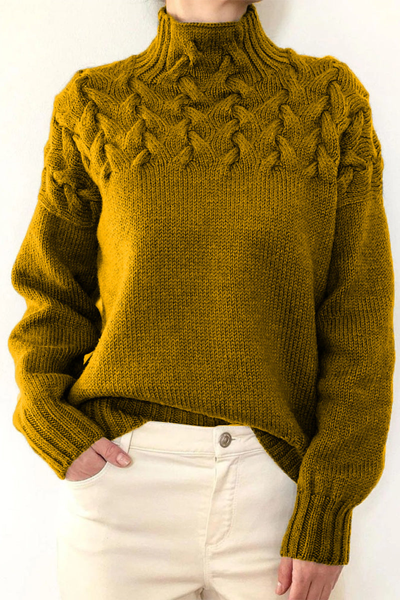 Karlene™ | Casual turtleneck sweaters made of sturdy fabric