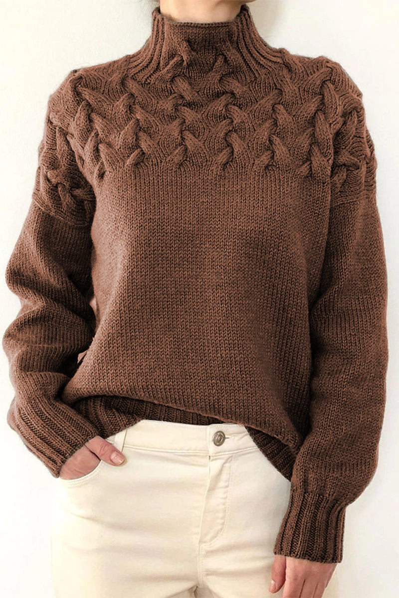 Karlene™ | Casual turtleneck sweaters made of sturdy fabric
