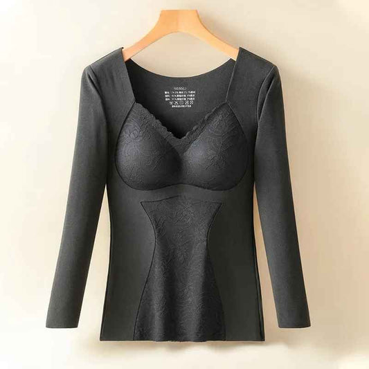 Ede™ – Figure-hugging thermal top with integrated bra