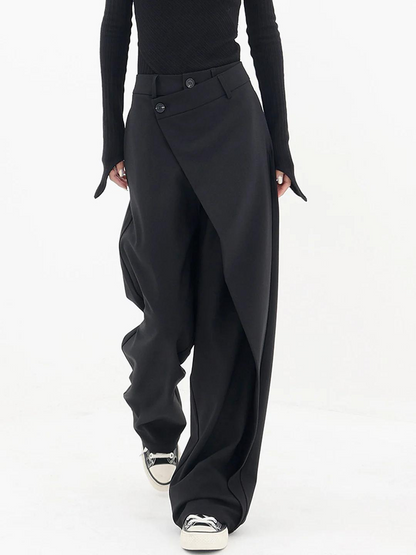 Anna | Asymmetrical baggy trousers
