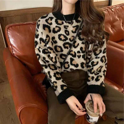 Ede™ – Stylish leopard print sweater