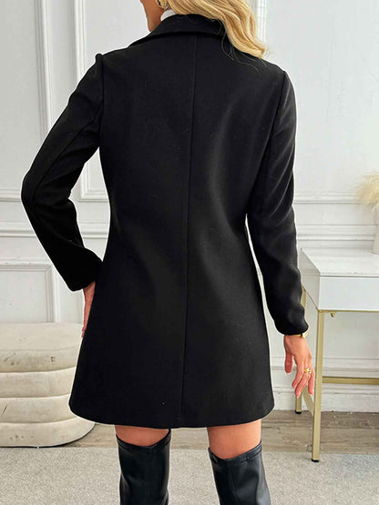 Giselle™ – Elegant blazer coat with double buttons