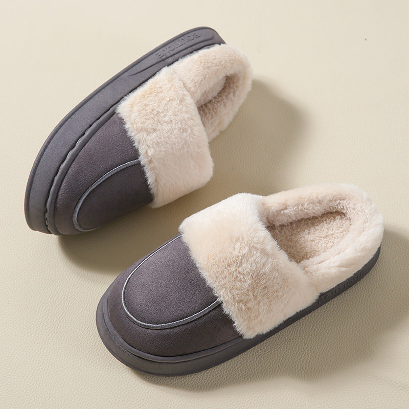Cozy plush slippers for women 