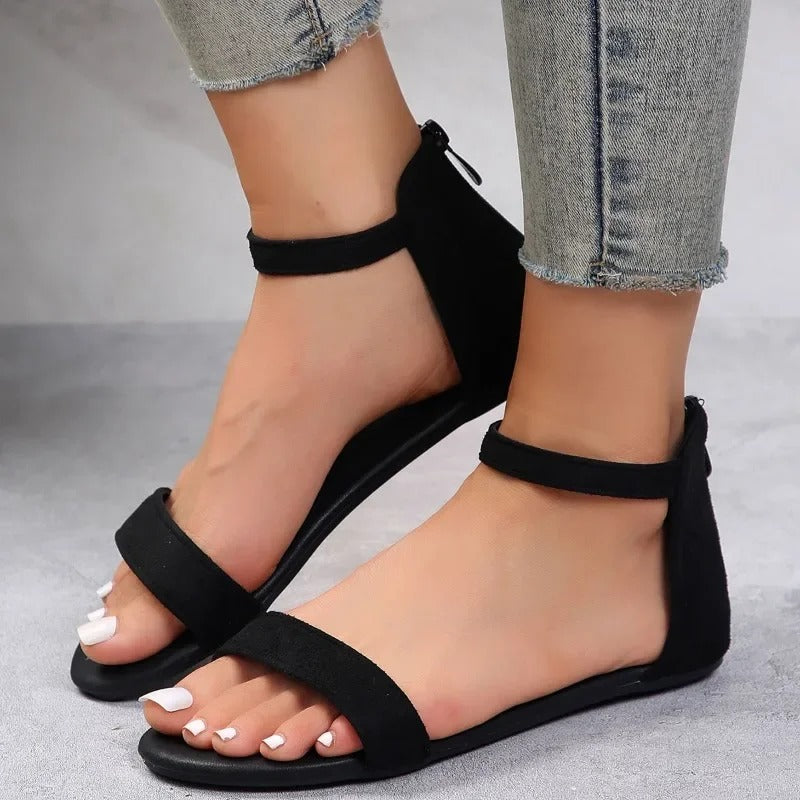 Quenilda | Elegant ankle strap sandals for women
