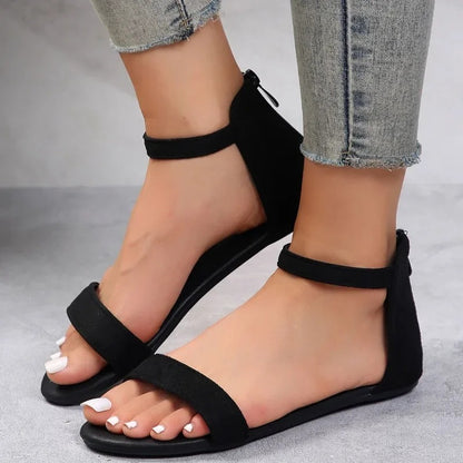 Quenilda | Elegant ankle strap sandals for women