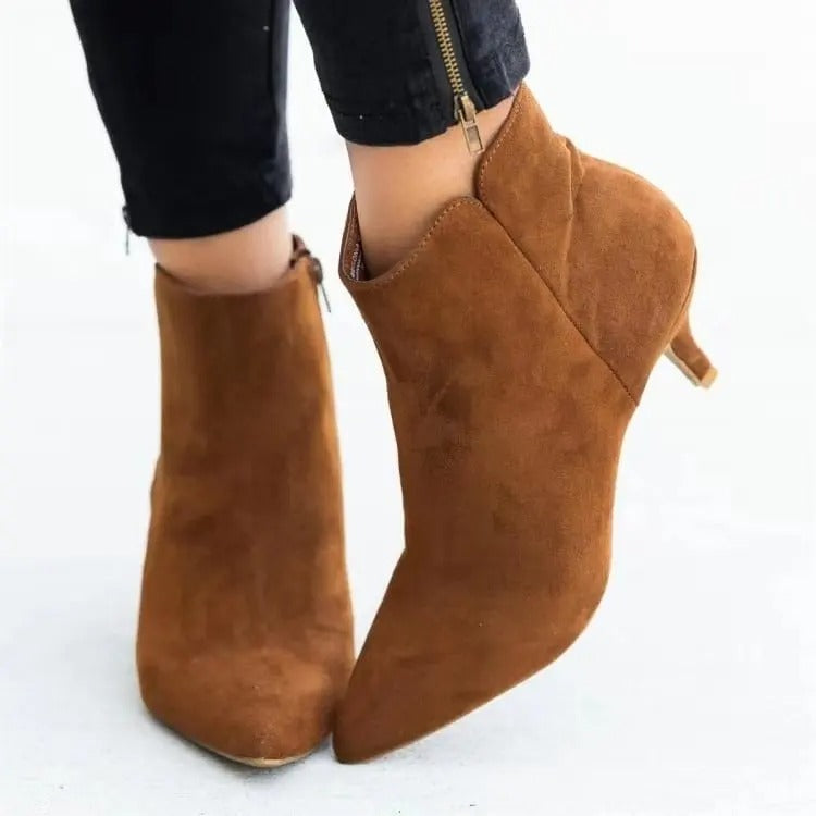 Carla™ - Heeled ankle boots for style