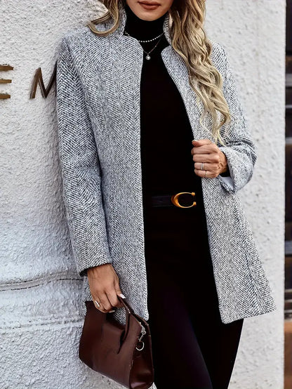 Anna™ - Stylish women's tweed-look coat [Last day discount]