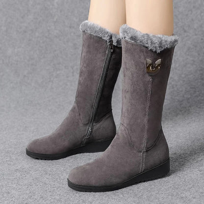 Adler™ – Cozy winter boots with fur collar