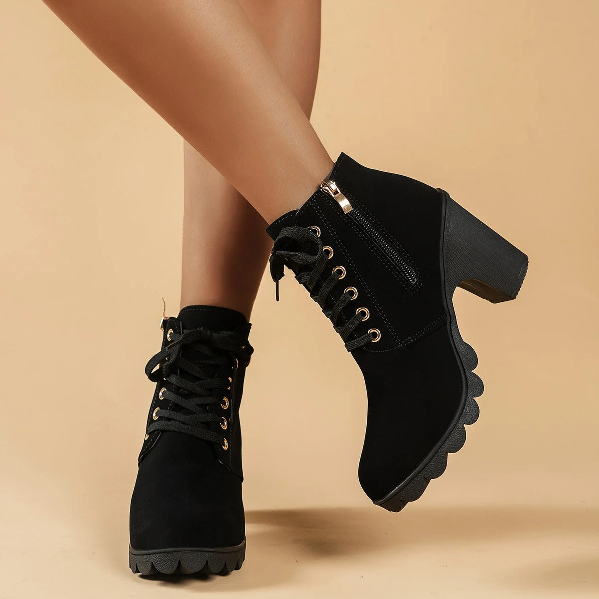 Felicia™ - Zipper ankle boots for elegance