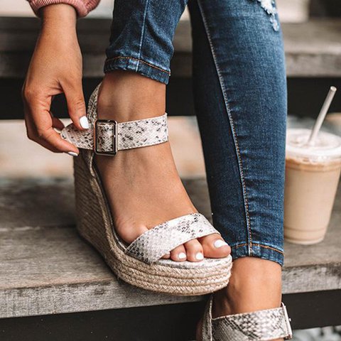 Ivana | Wedge sandals for women Trendy summer shoes