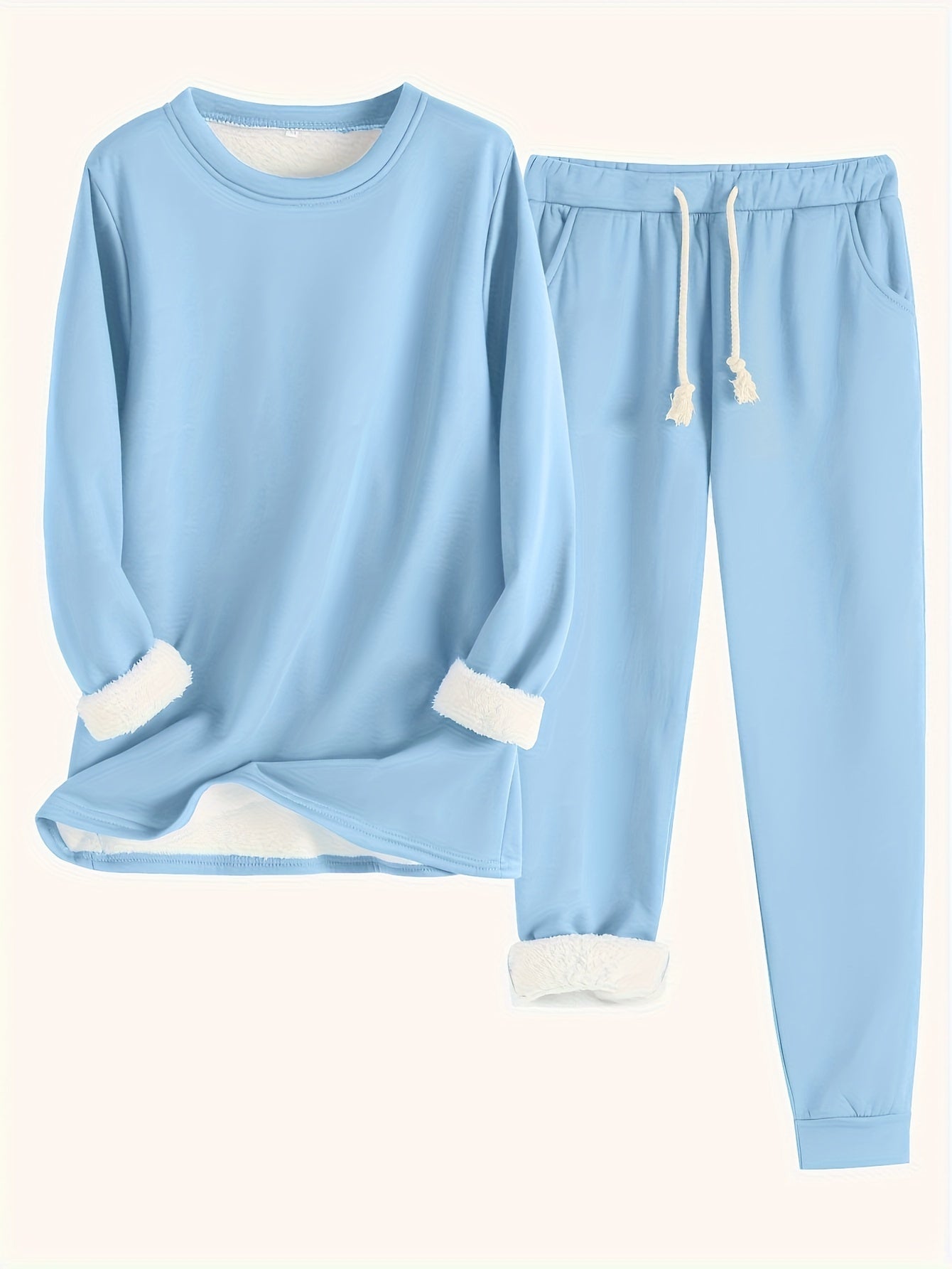 Cozy knit loungewear set for relaxing days 